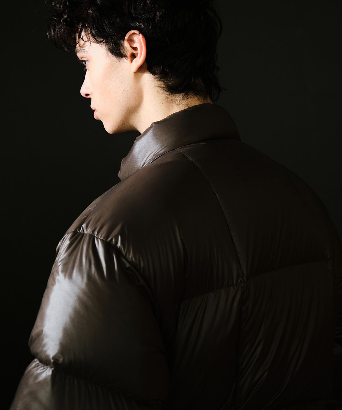 디미토(DIMITO) GTX EASY PLUS NH GOOSE DOWN JACKET DARK BROWN
