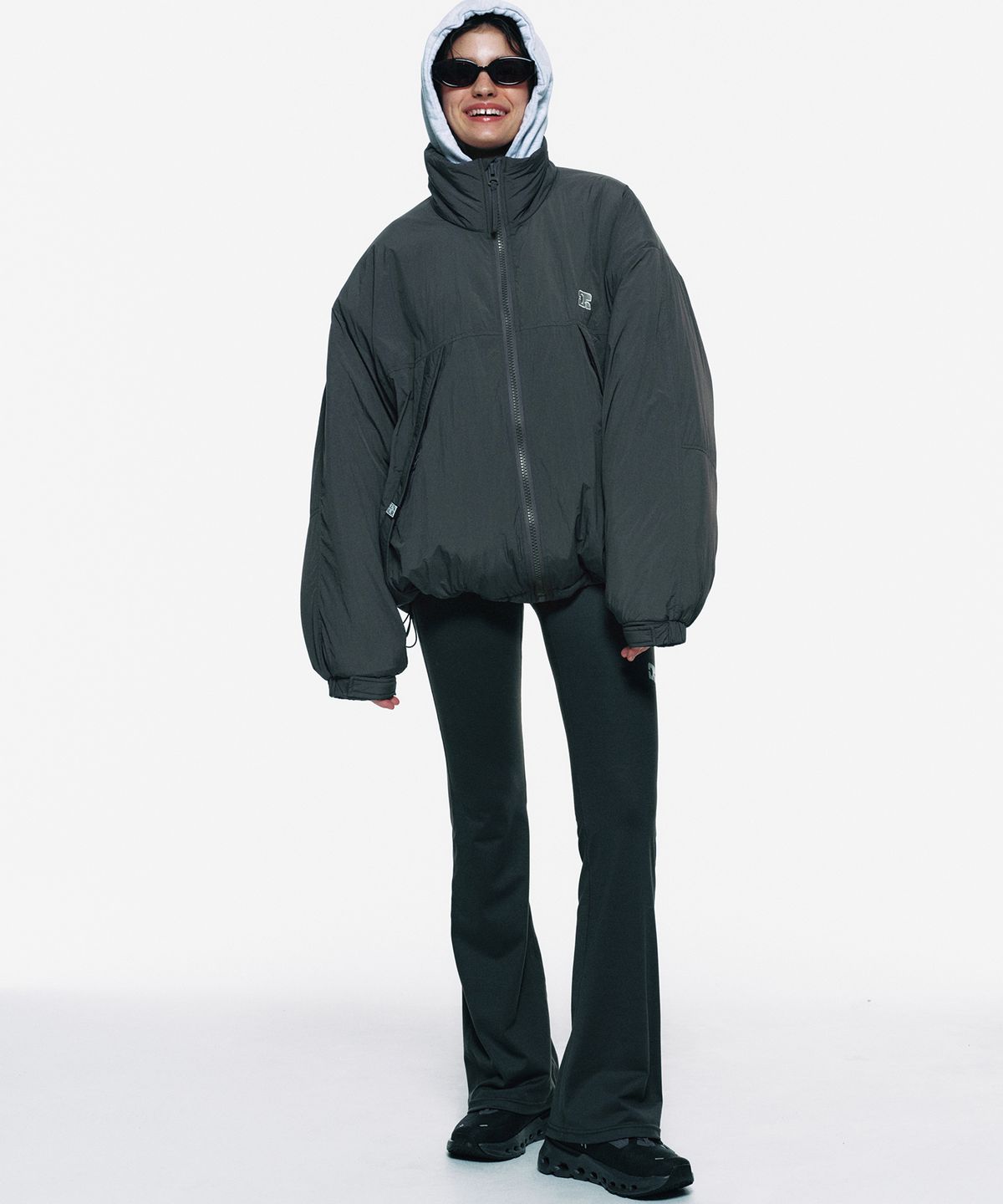 센토르(CENTAUR.KR) CENTAUR OVERSIZED PADDED JUMPER_GREY