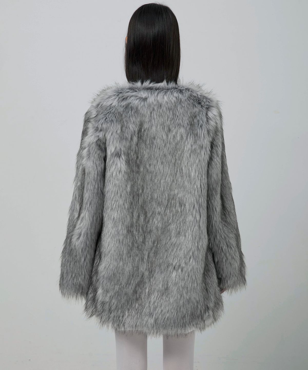 플레어업(FLAREUP) Fur Jacket (FL-046_Gray)