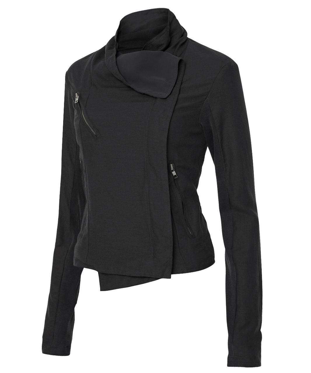 ジャケット・アウター FLAREUP Asymmetrical Biker Jacket MUSINSA公式 | FLAREUP Asymmetrical Biker Jacket (FL-047_Black)