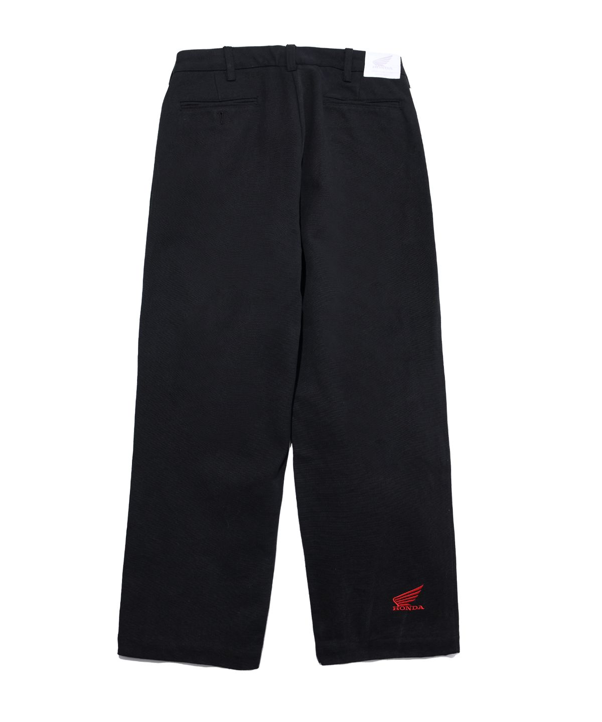 핍스 모터사이클(PHYPS MOTORCYCLE) Honda VTG logo Canvas pants_Black