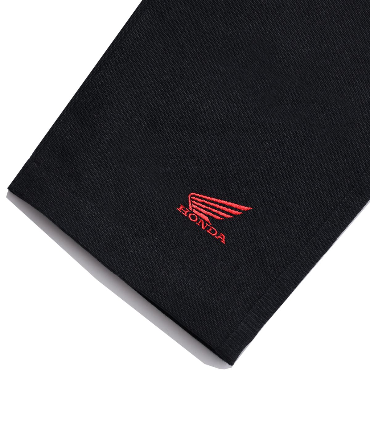 핍스 모터사이클(PHYPS MOTORCYCLE) Honda VTG logo Canvas pants_Black