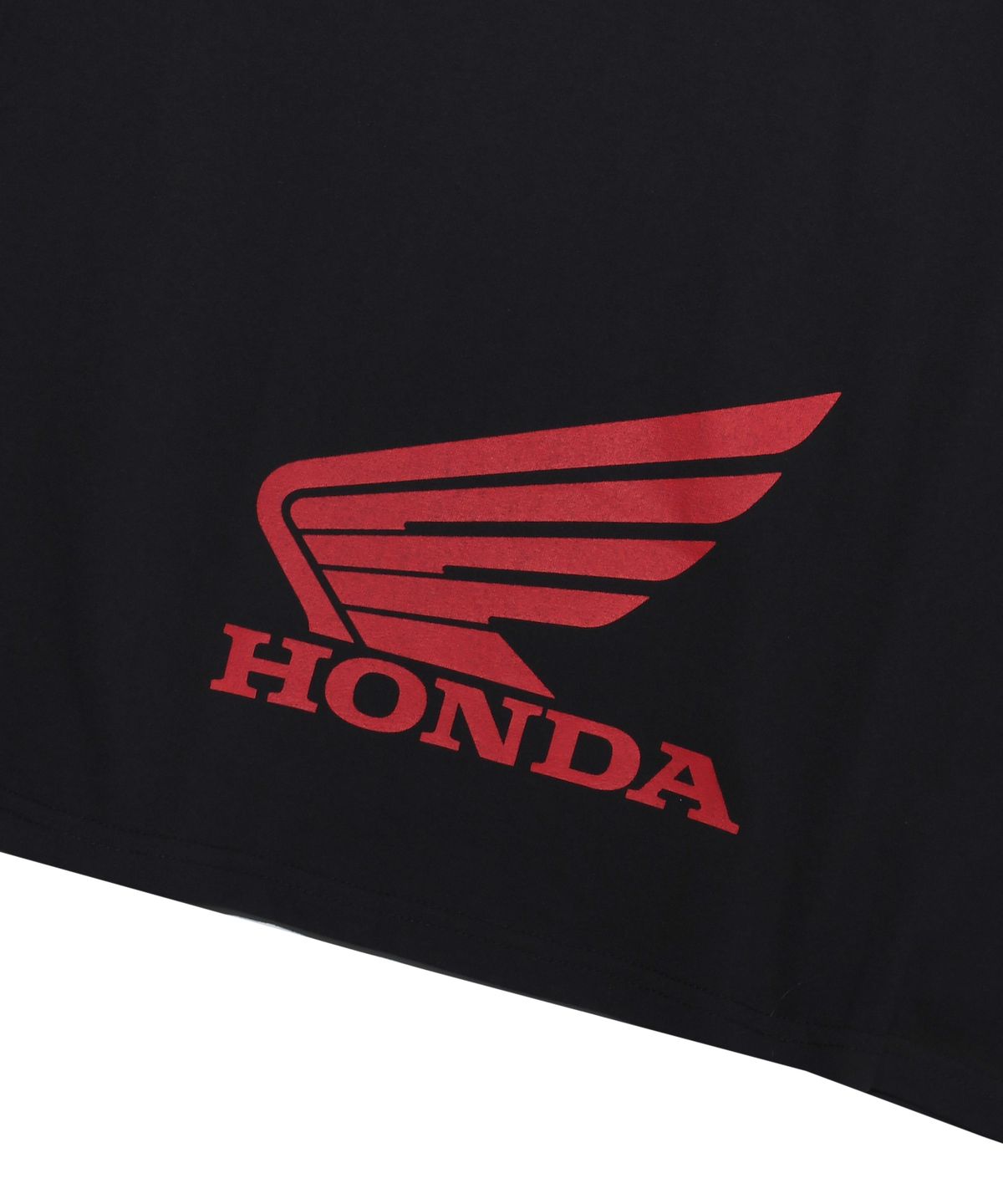 핍스 모터사이클(PHYPS MOTORCYCLE) Honda VTG Logo Point Long sleeve_Black