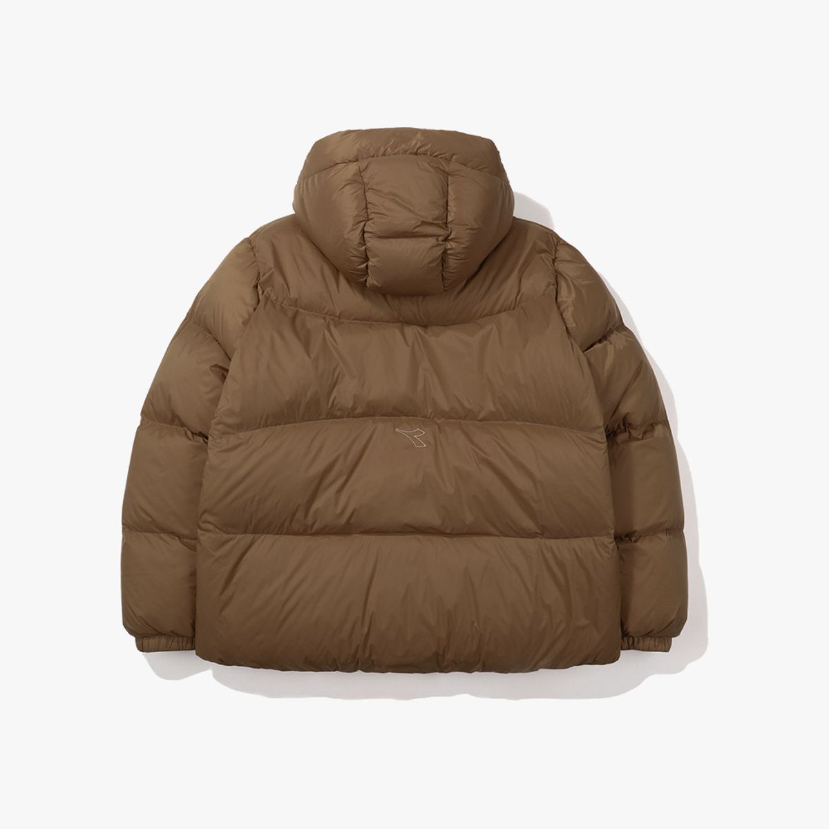 디아도라(diadora) 베라피우마 후드 푸퍼 패딩 자켓 BROWN