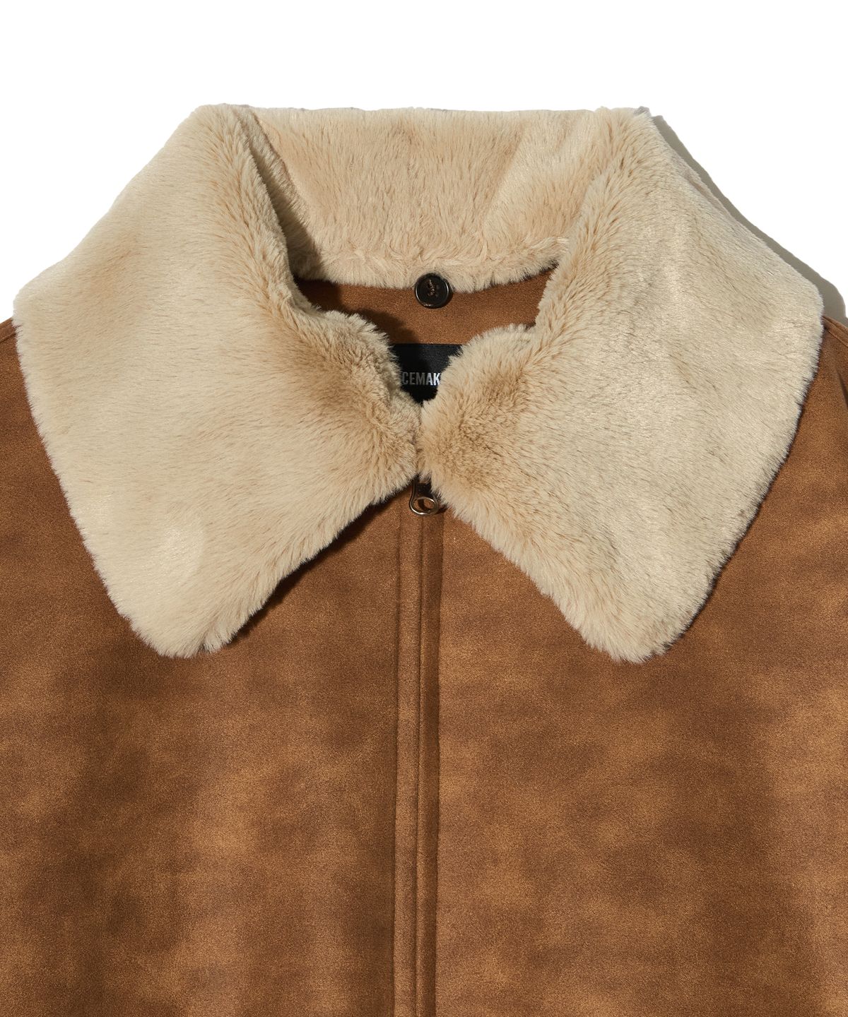 피스메이커(PIECE MAKER) [2TYPE] SUEDE MUSTANG PADDED BLOUSON (3COLORS)