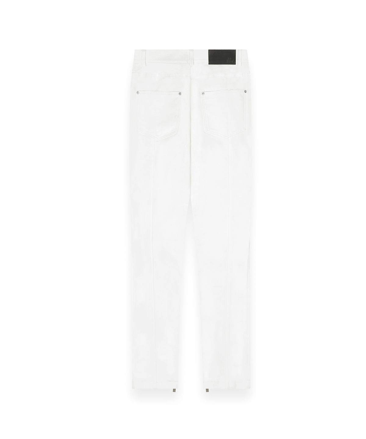 알포(R-4) R-0039 / ZIP BIKER PANTS - 2.0(WHITE)
