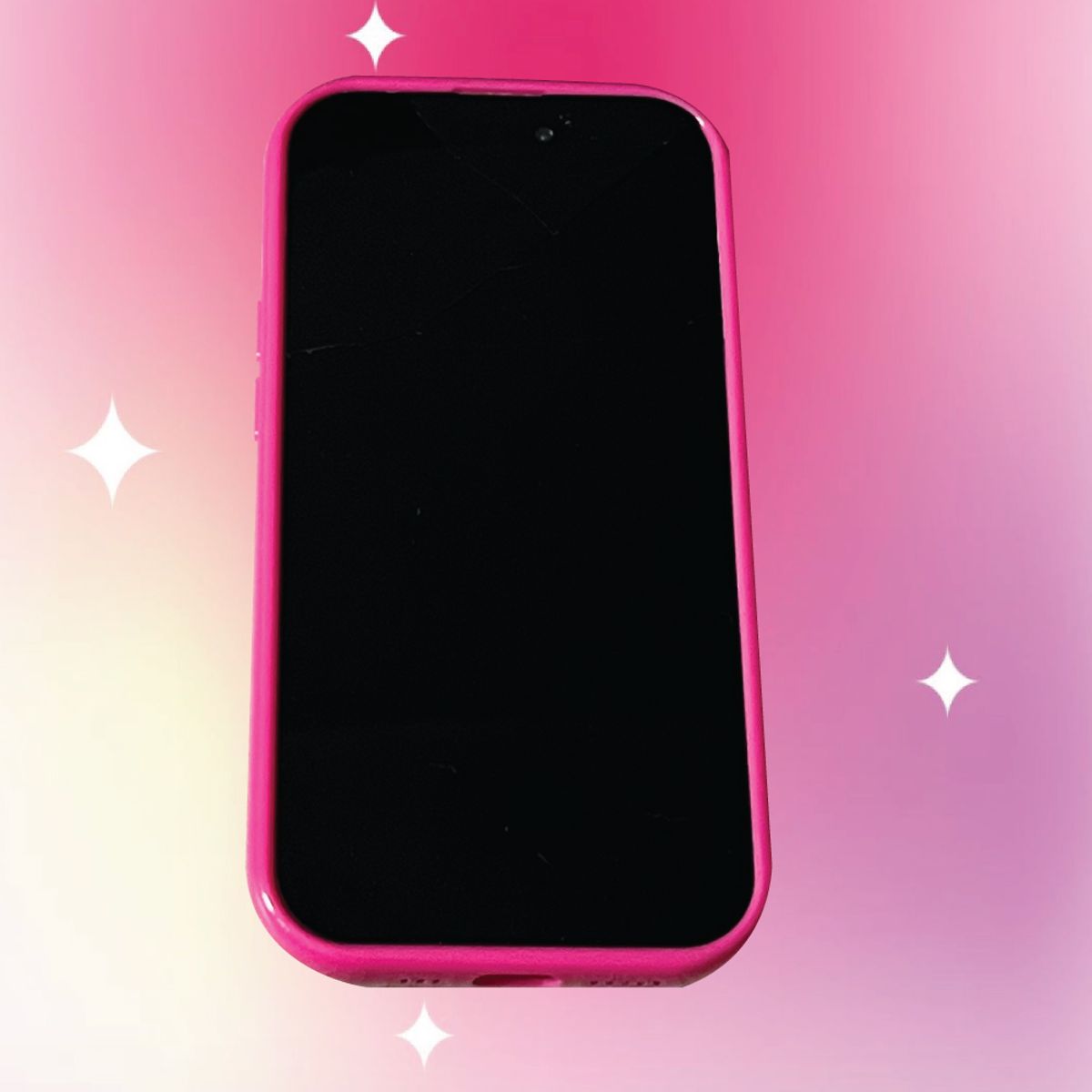 블레임 스튜디오(BLAMESTUDIO) Metal Logo Hot Pink Case