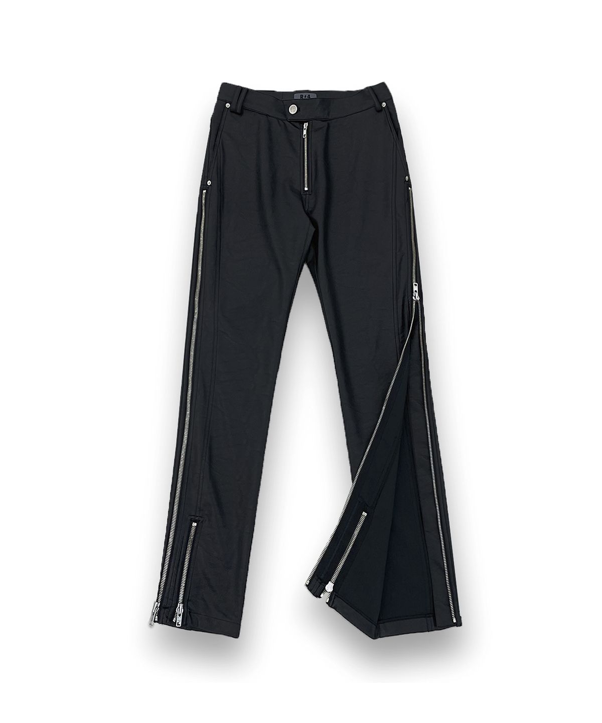알포(R-4) R-0014 / 2-TRACK ZIP BIKER PANTS(LEATHER)
