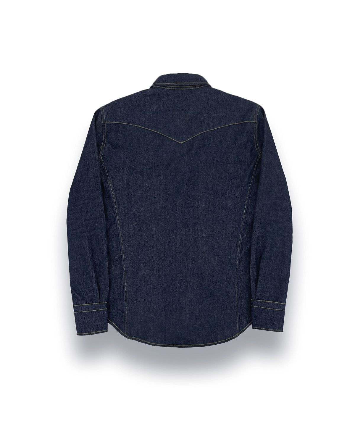 알포(R-4) R-0009 / STORM SYMBOL - WASHED WESTERN SHIRTS(DENIM)