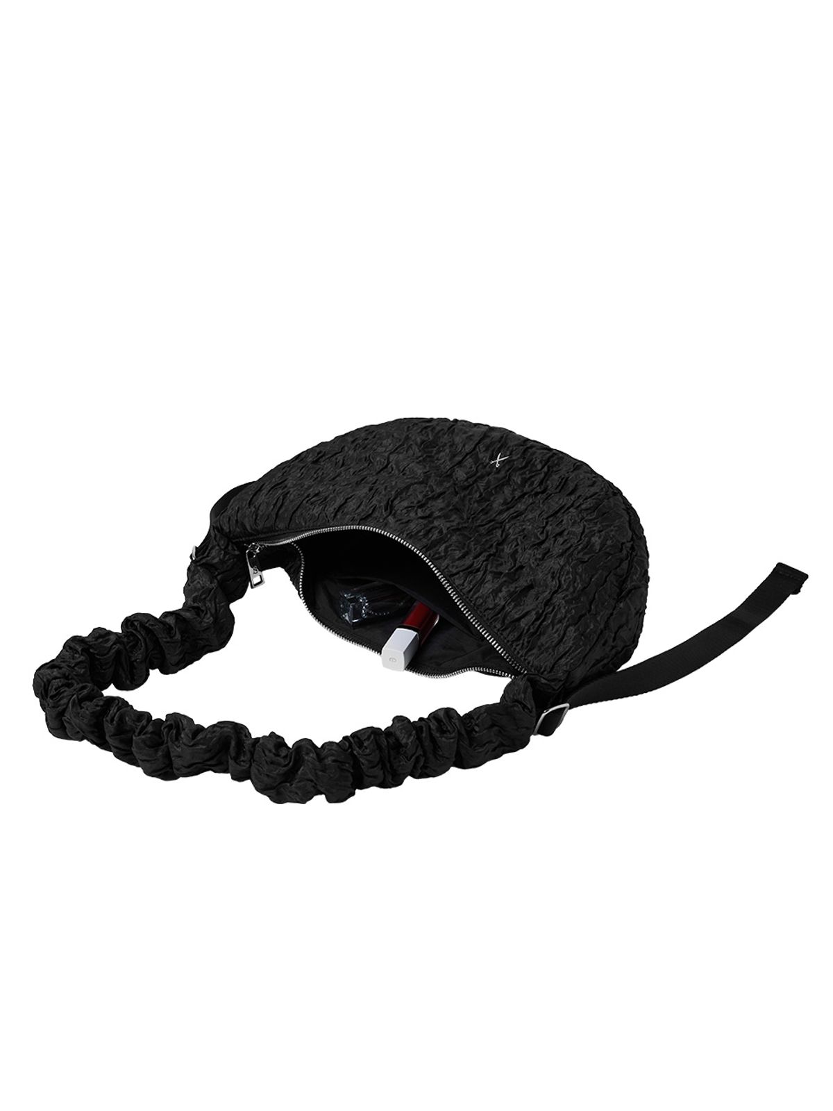 조셉앤스테이시(JOSEPH&STACEY) Daily Shirring Bag XM_Crinkled Black