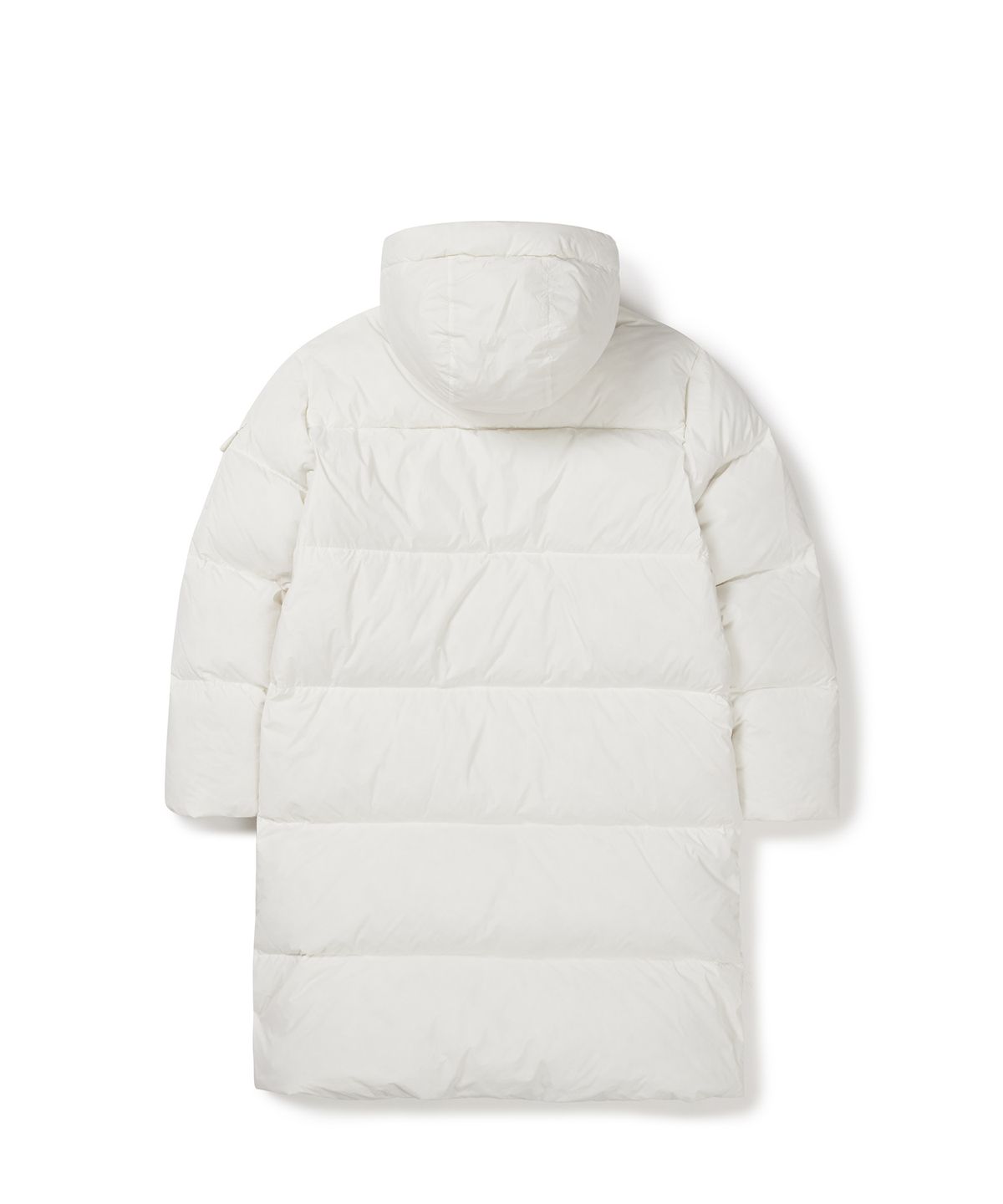 스노우피크 어패럴(SNOWPEAK APPAREL) 퀼팅 롱 다운 자켓 (S24WUFDJ08) Off White