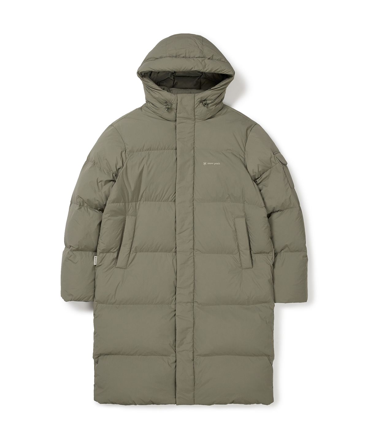 스노우피크 어패럴(SNOWPEAK APPAREL) 퀼팅 롱 다운 자켓 (S24WUFDJ08) Olive