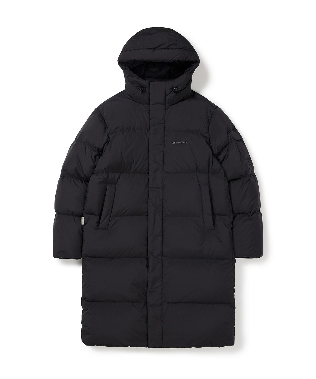 스노우피크 어패럴(SNOWPEAK APPAREL) 퀼팅 롱 다운 자켓 (S24WUFDJ08) Black