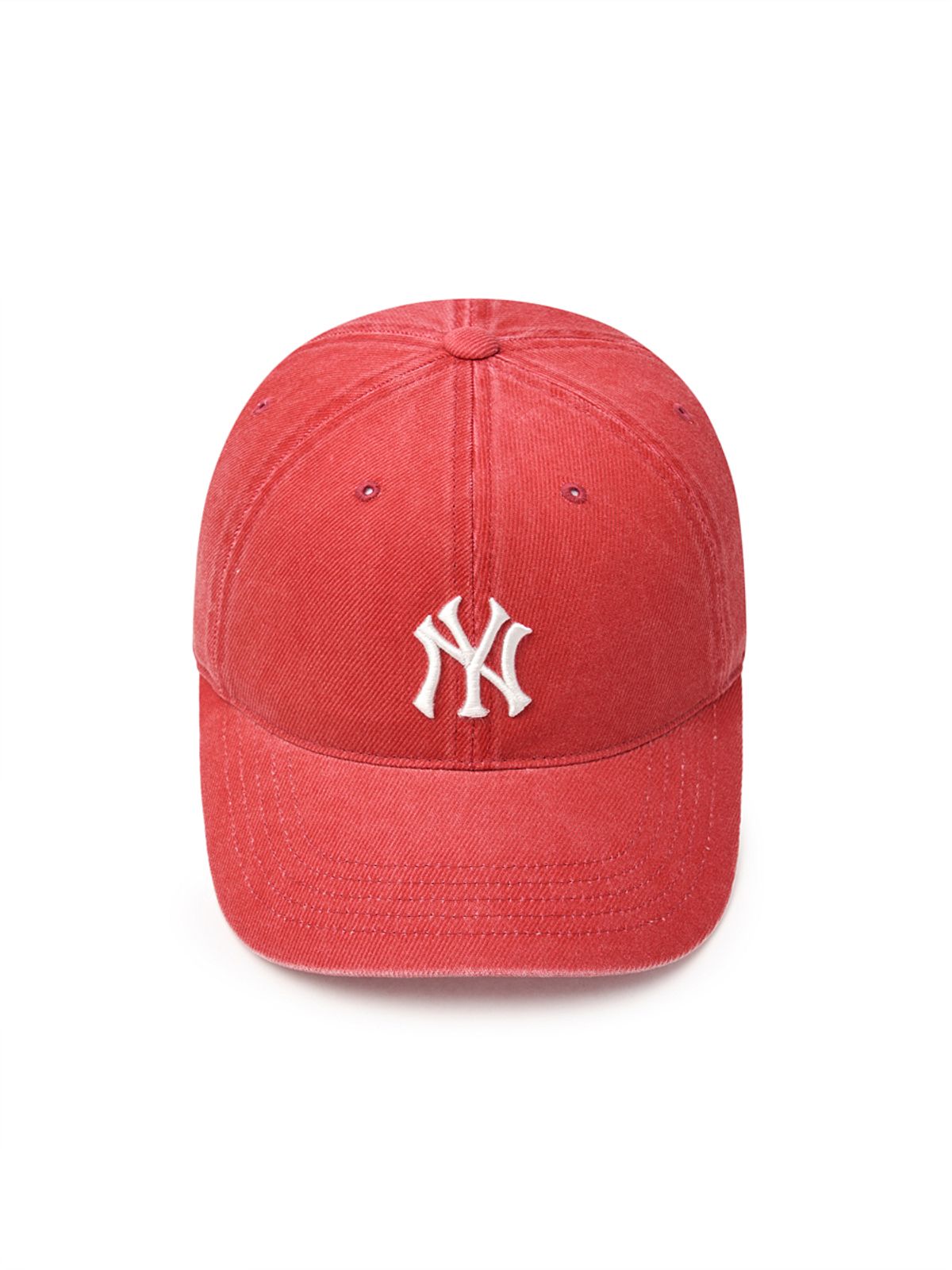 엠엘비(MLB) 베이직 워싱 언스트럭쳐 볼캡 NY (D.Red)