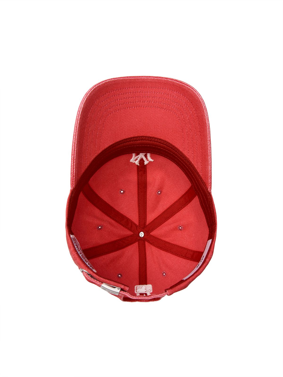 엠엘비(MLB) 베이직 워싱 언스트럭쳐 볼캡 NY (D.Red)