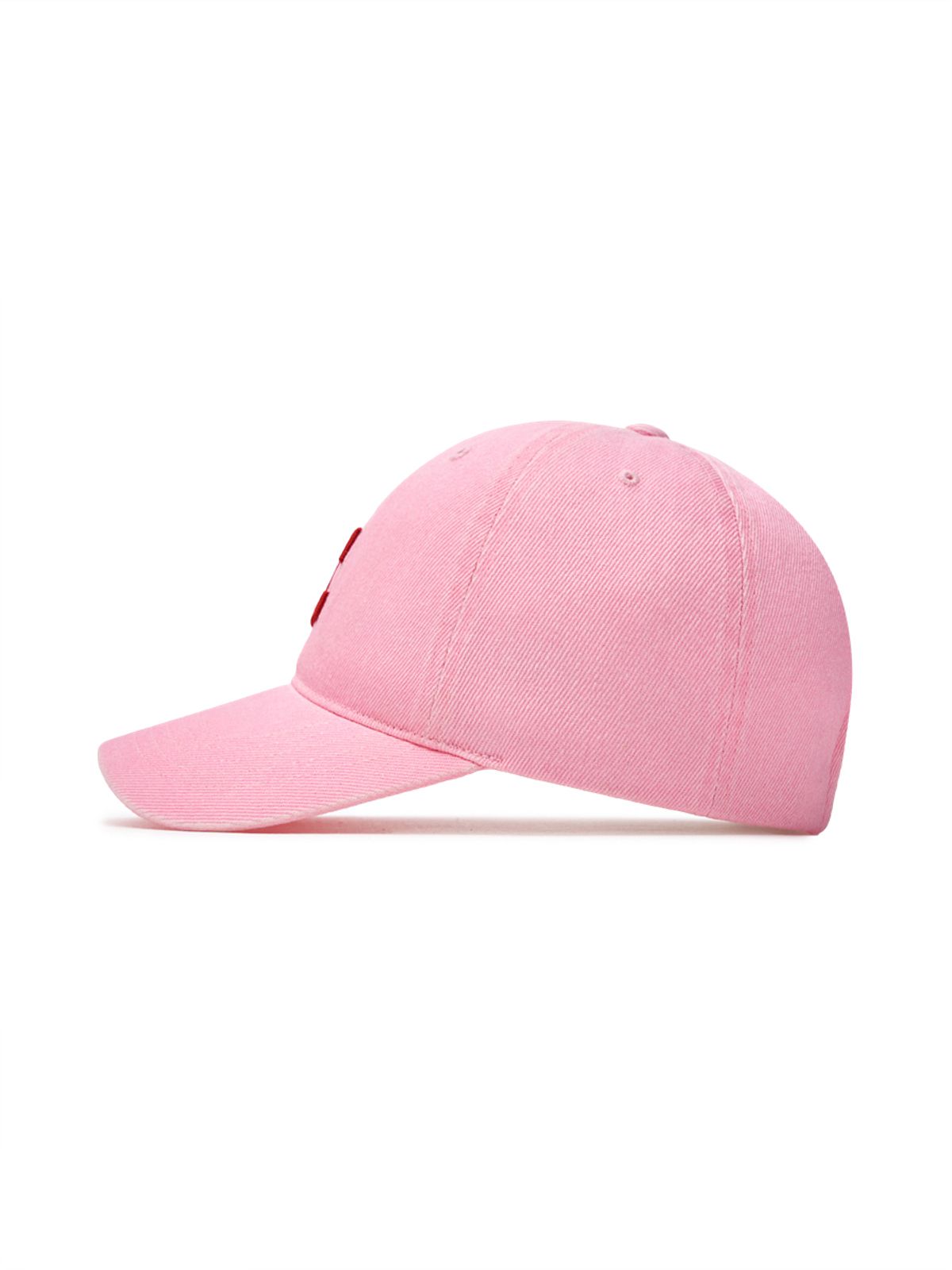 엠엘비(MLB) 베이직 워싱 언스트럭쳐 볼캡 CLE (Mg.Pink)