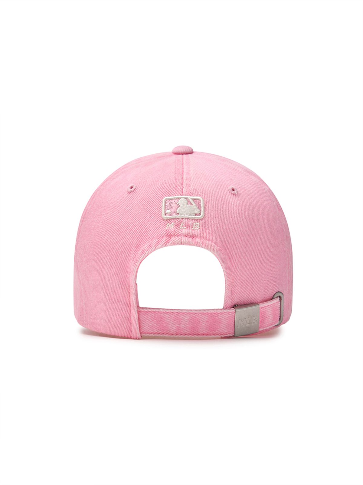 엠엘비(MLB) 베이직 워싱 언스트럭쳐 볼캡 CLE (Mg.Pink)