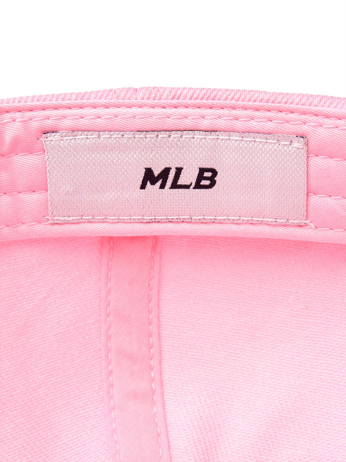 엠엘비(MLB) 베이직 워싱 언스트럭쳐 볼캡 CLE (Mg.Pink)
