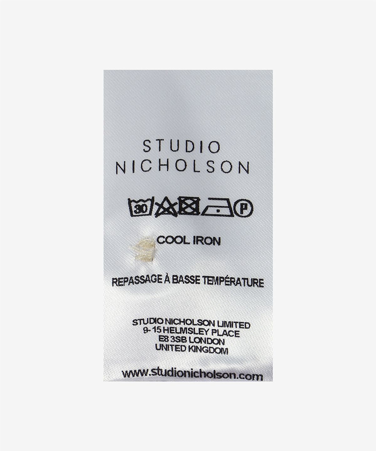 스튜디오니콜슨(STUDIO NICHOLSON) 소르테 딥 플리츠 볼륨 팬츠 - 크림 / SORTESNM351CREAM