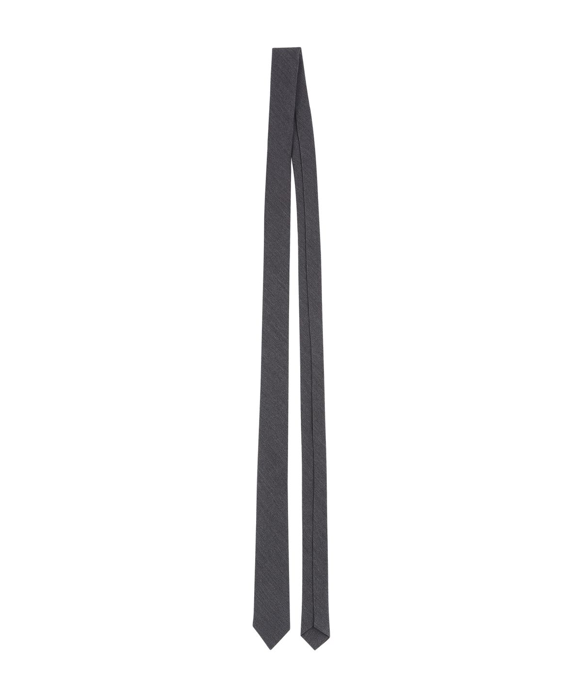 써틴먼스(13MONTH) Classic Slim Necktie (CHARCOAL)