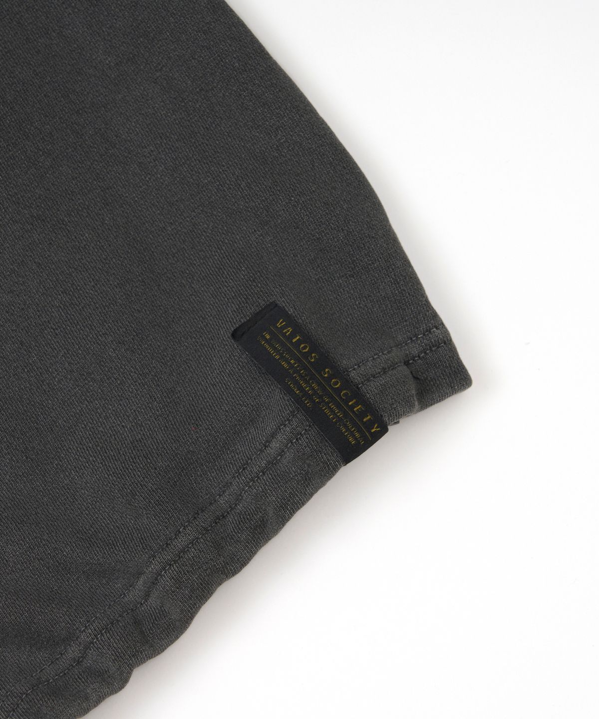 스티그마(STIGMA) Applique STGM Pigment Washed Wide Jogger Pants Charcoal