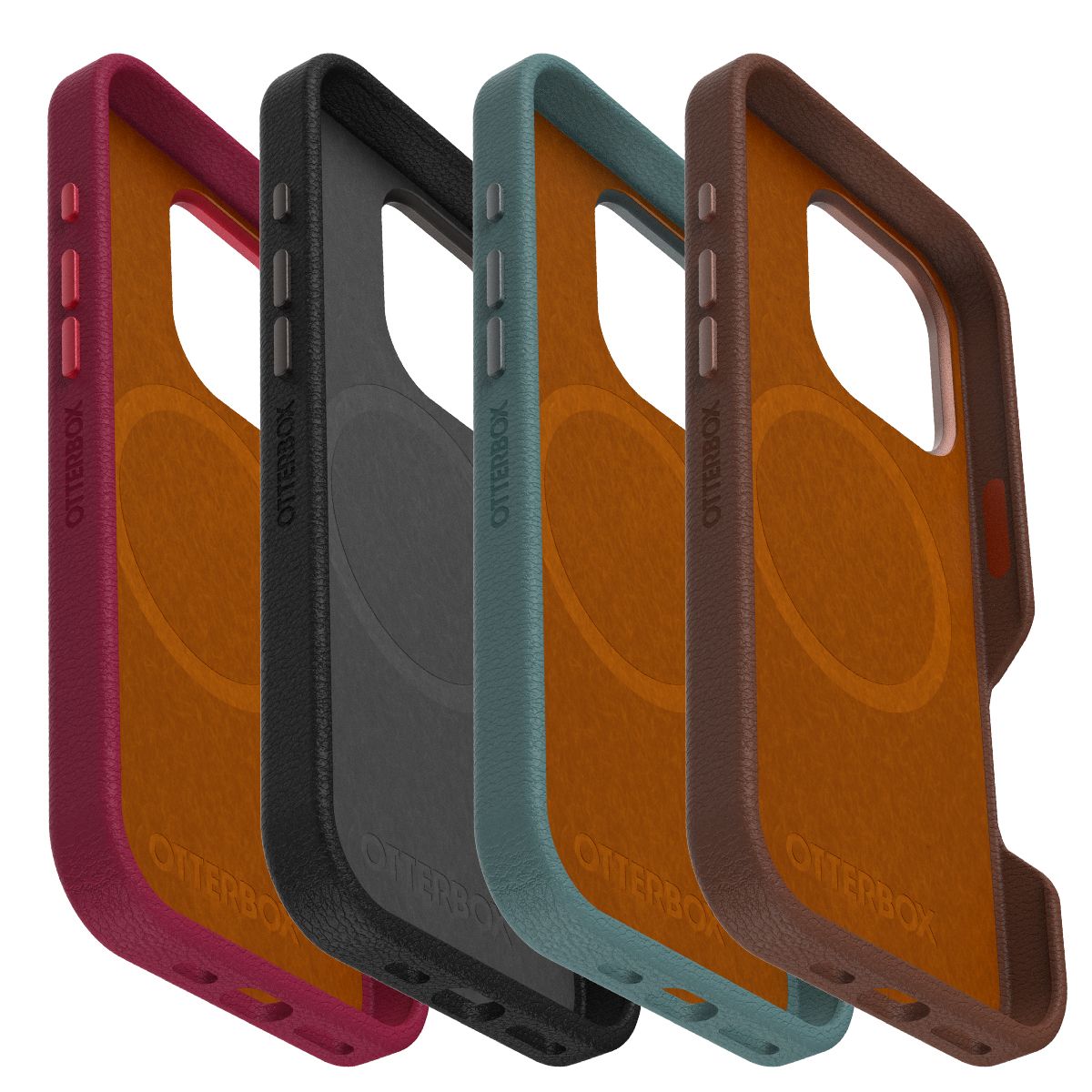 오터박스 모바일(OTTERBOX MOBILE) Symmetry Cactus Leather 맥세이프 아이폰16 프로맥스 케이스