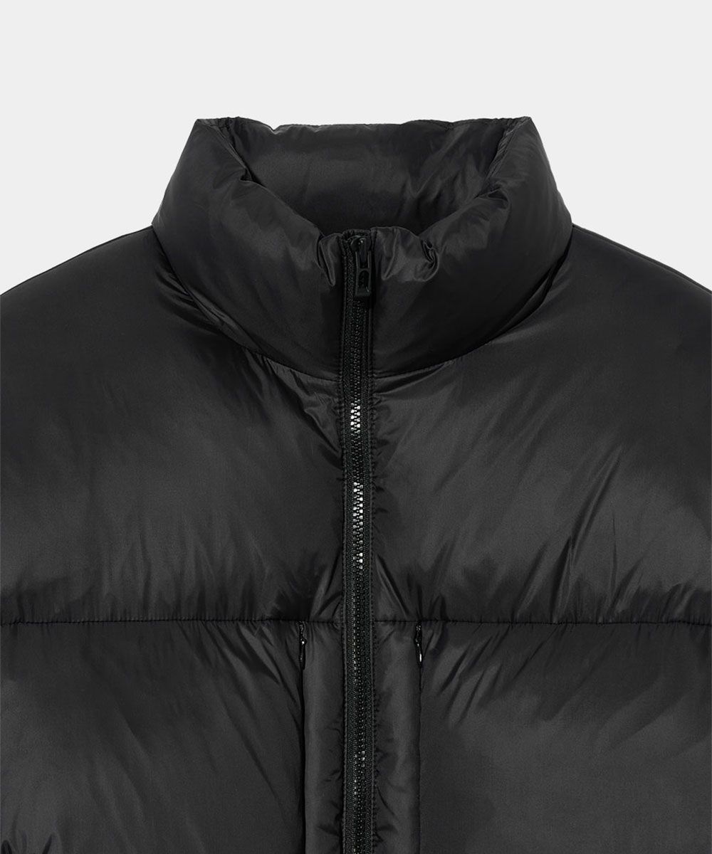 MUSINSA | MAISON MINED MINED HIGH NECK DOWN JACKET BLACK