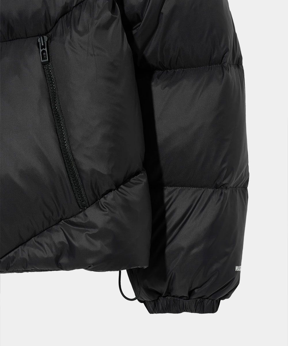 MUSINSA | MAISON MINED MINED HIGH NECK DOWN JACKET BLACK