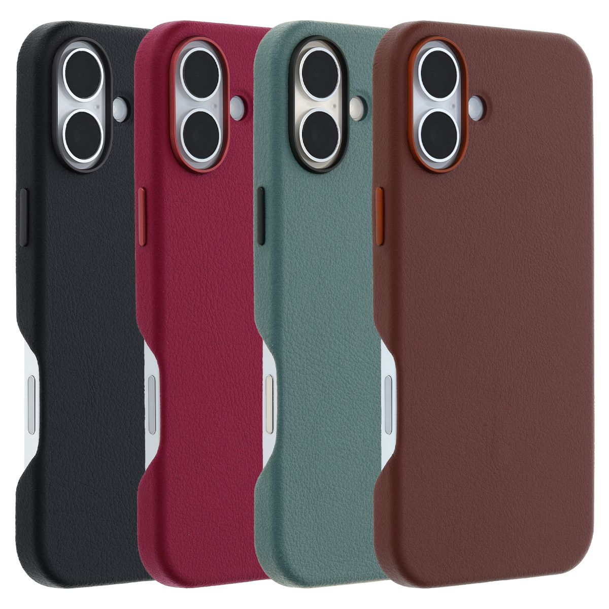오터박스 모바일(OTTERBOX MOBILE) Symmetry Cactus Leather 맥세이프 아이폰16 케이스