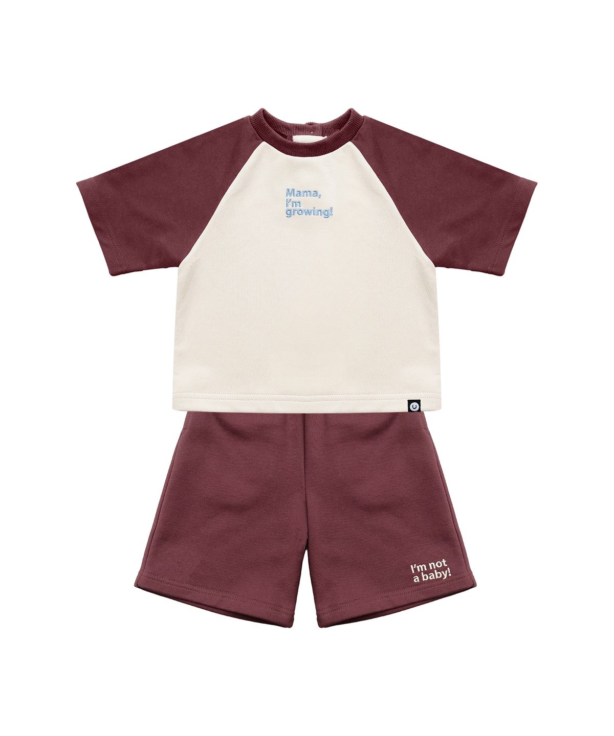 유비맘클로젯(UBMOM CLOSET) 콩떡 라글랑7부 상하세트 C1AQ7902-RP