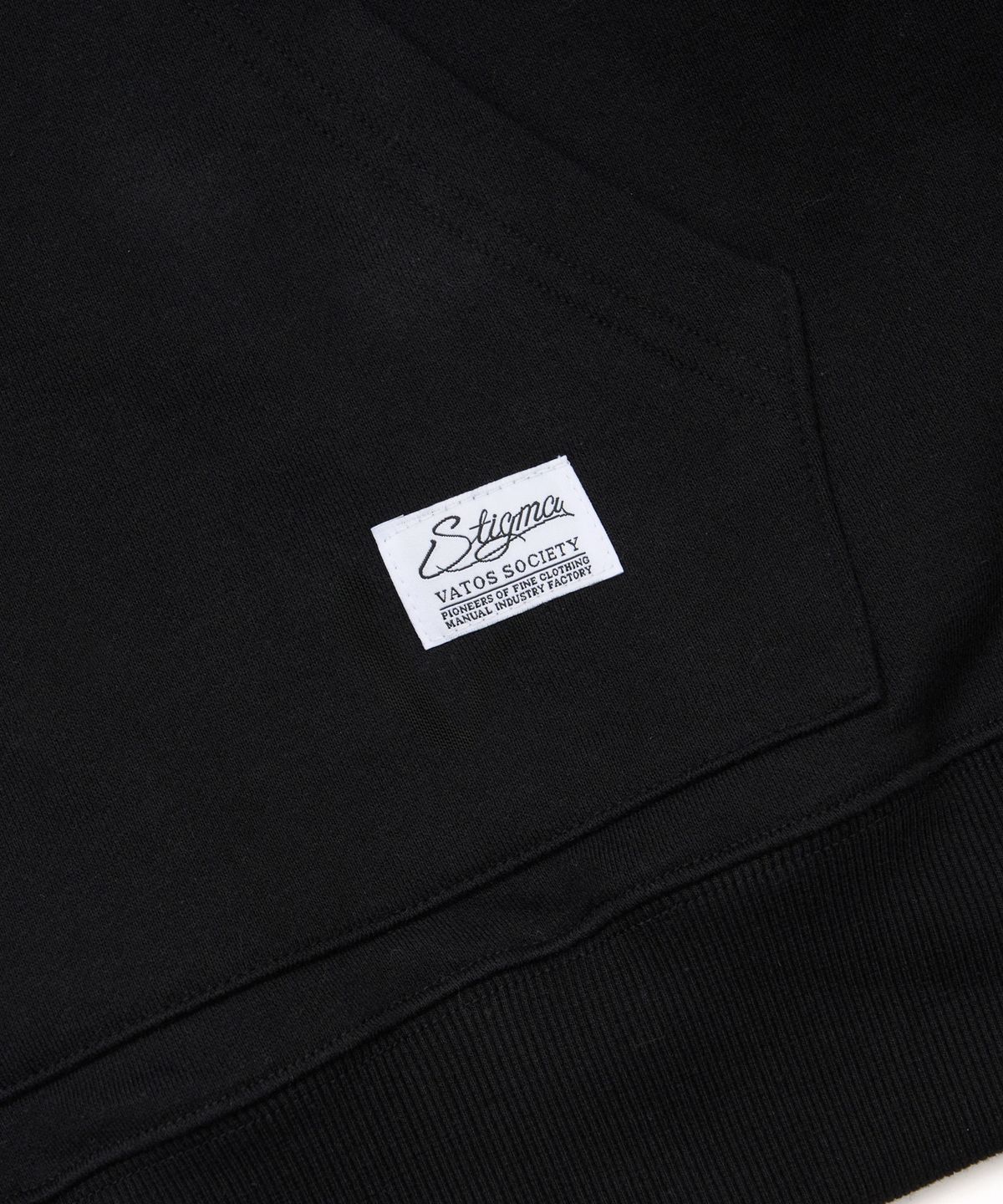 스티그마(STIGMA) Camouflage STGM Oversized Hoodie Black