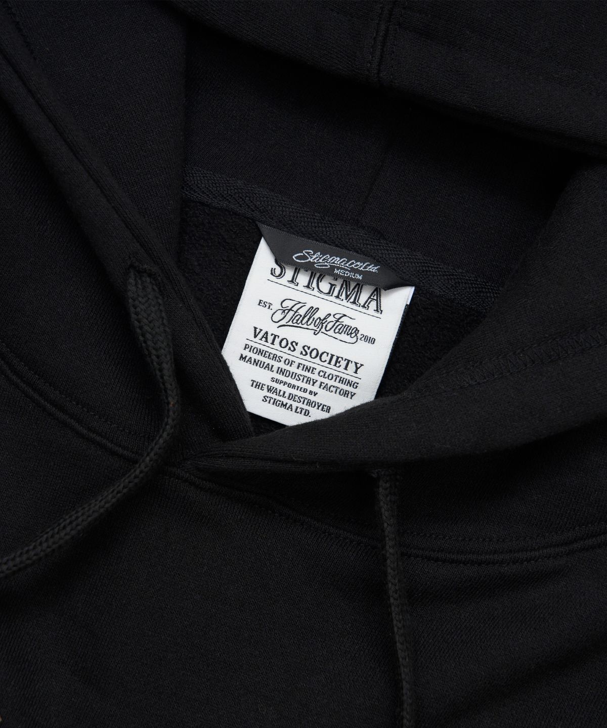 스티그마(STIGMA) Camouflage STGM Oversized Hoodie Black