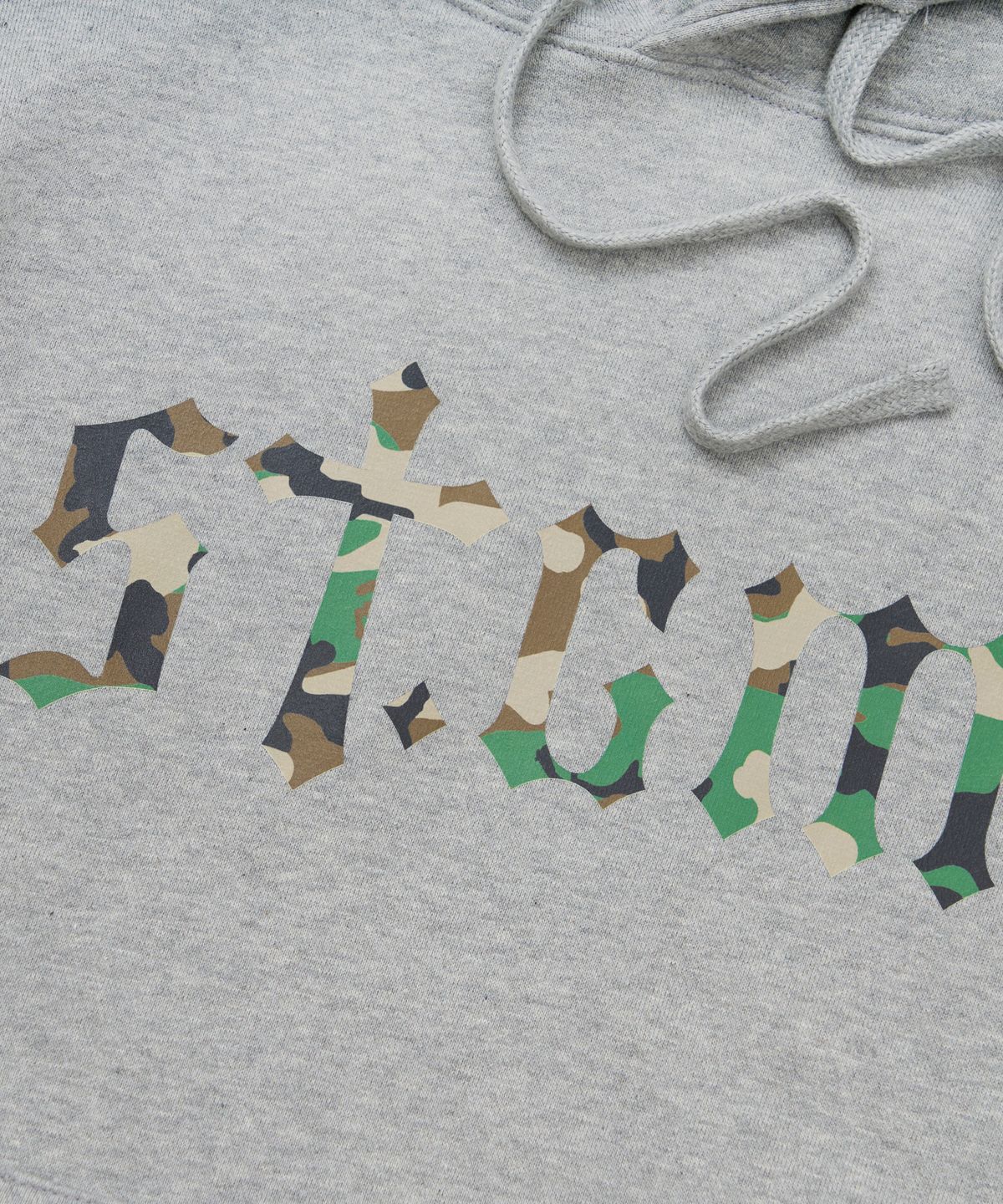 스티그마(STIGMA) Camouflage STGM Oversized Hoodie Melange