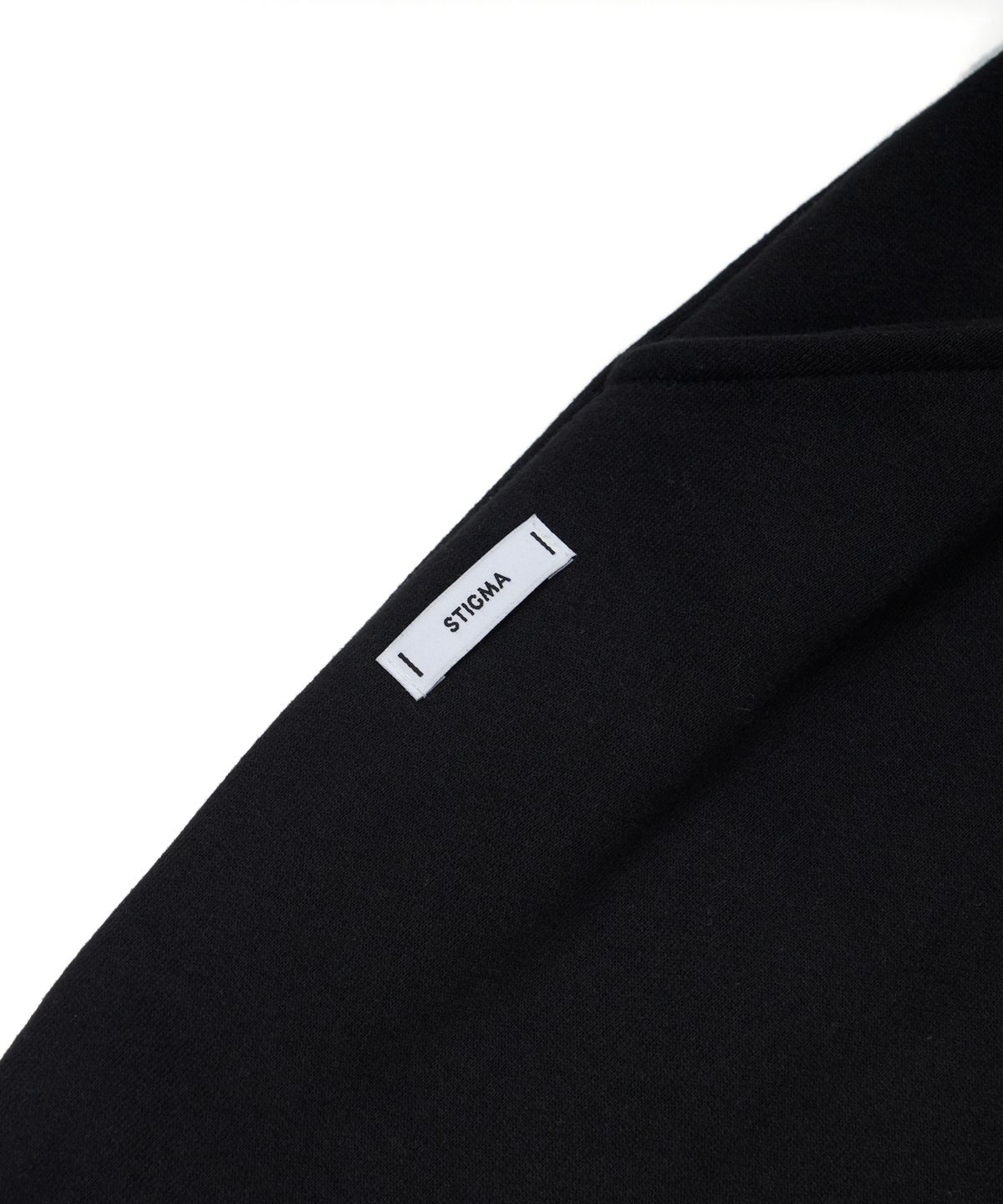 스티그마(STIGMA) Camouflage STGM Wide Jogger Pants Black