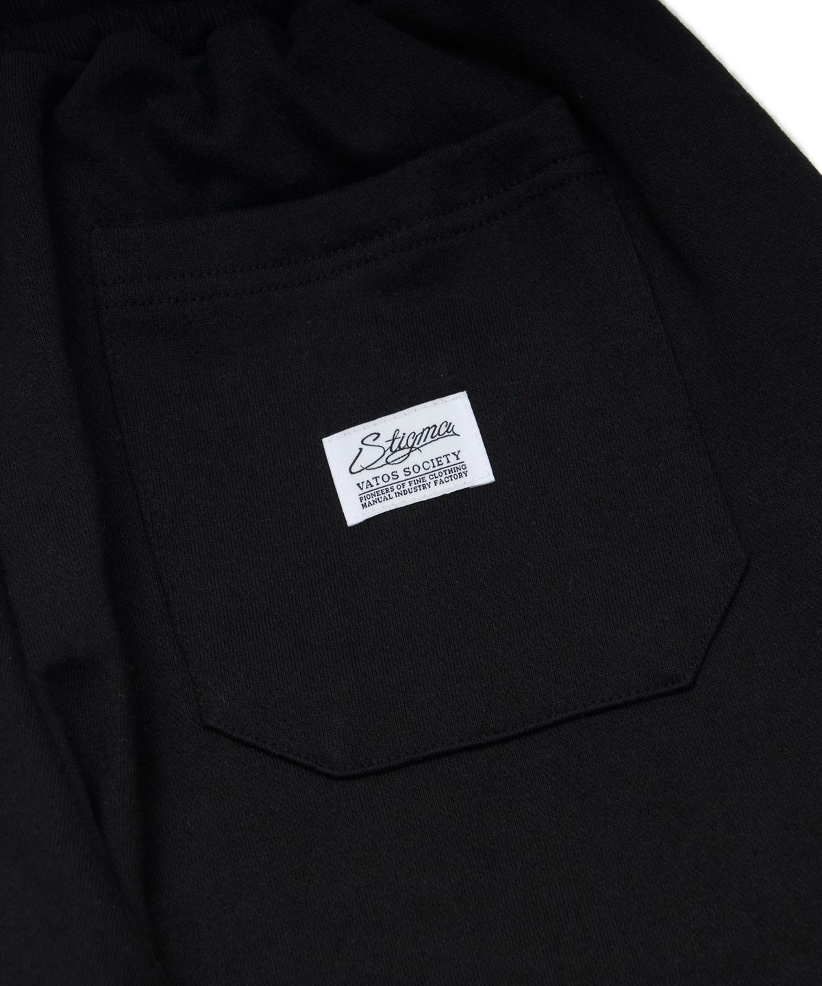 스티그마(STIGMA) Camouflage STGM Wide Jogger Pants Black
