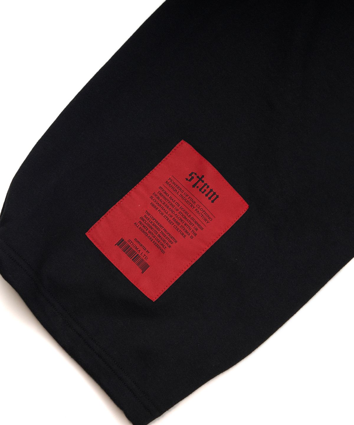 스티그마(STIGMA) Camouflage STGM Wide Jogger Pants Black