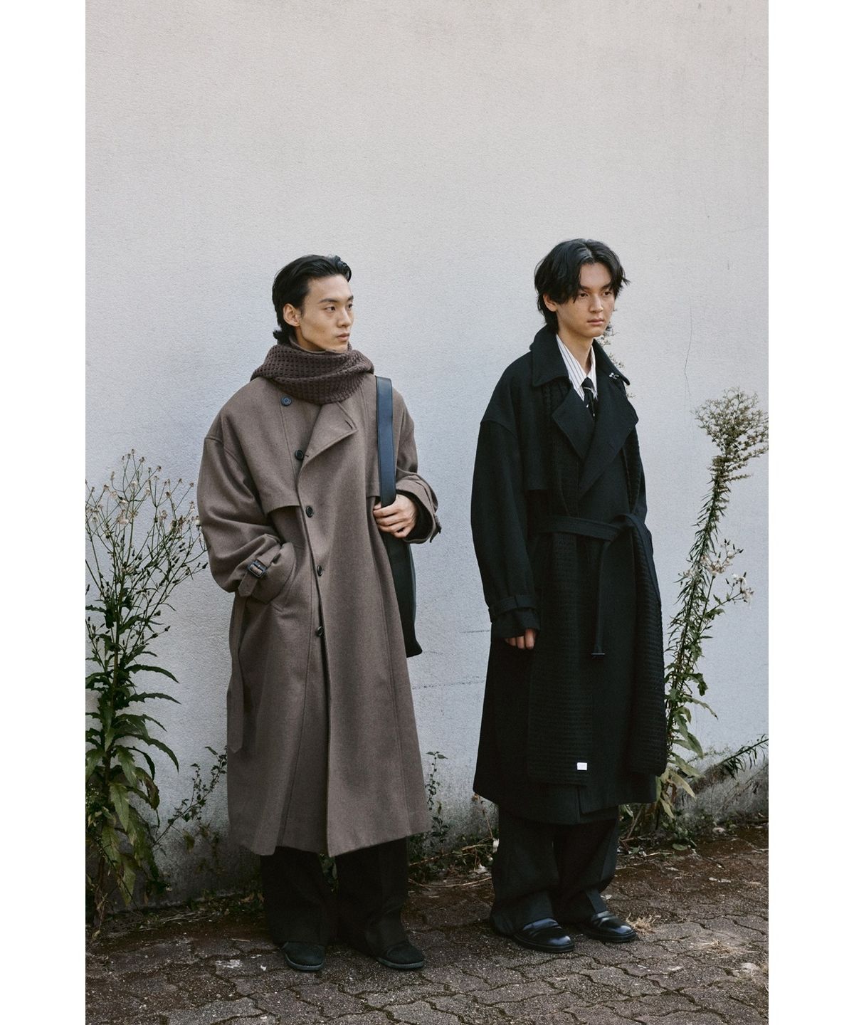 유스(YOUTH) Knit Muffler - Brown