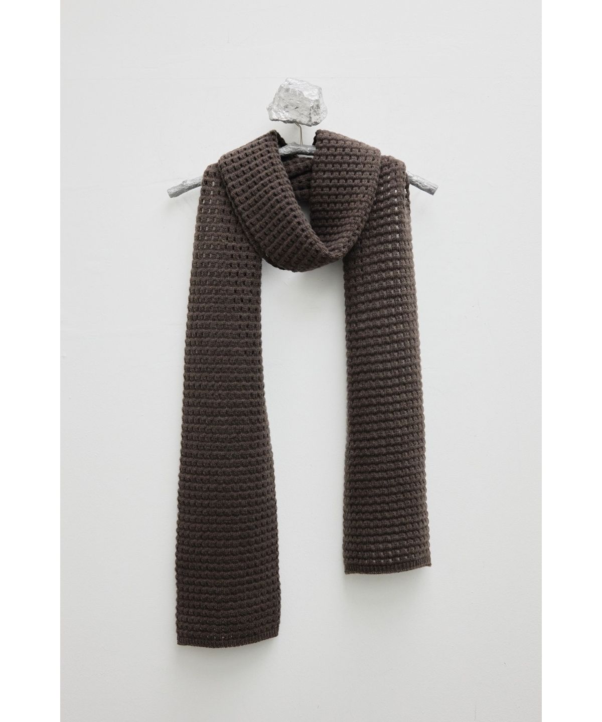 유스(YOUTH) Knit Muffler - Brown