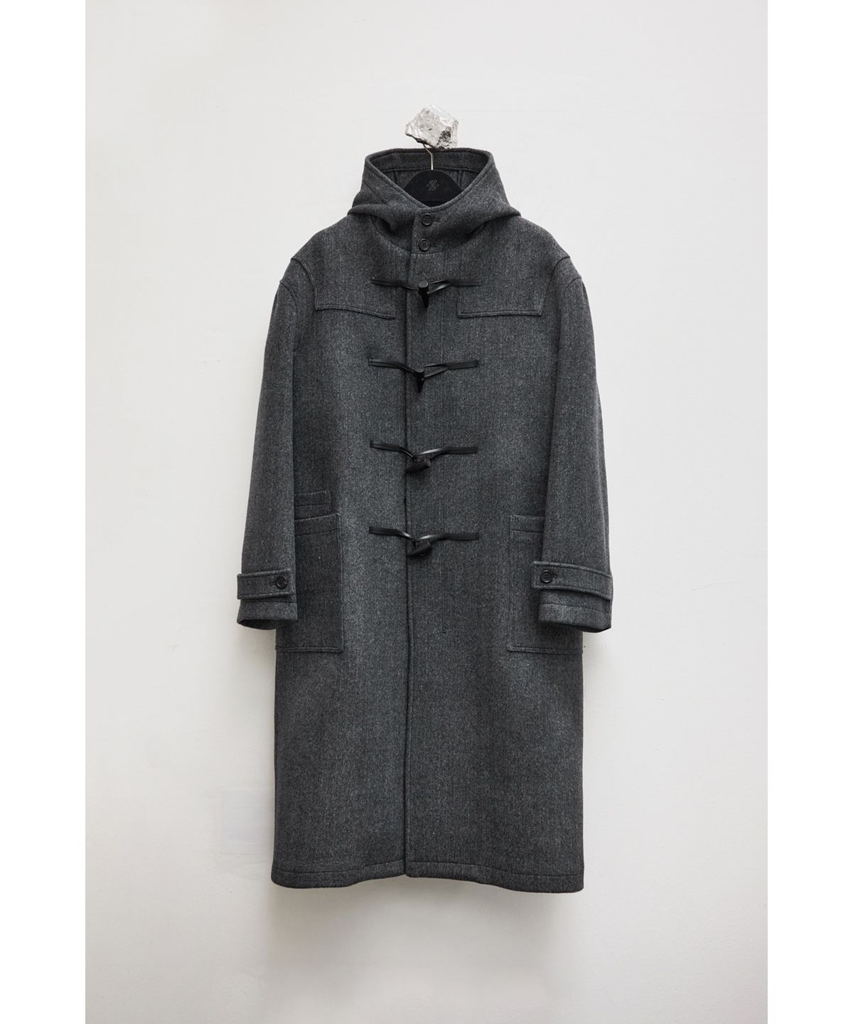 유스(YOUTH) Duffle Coat - Charcoal Grey