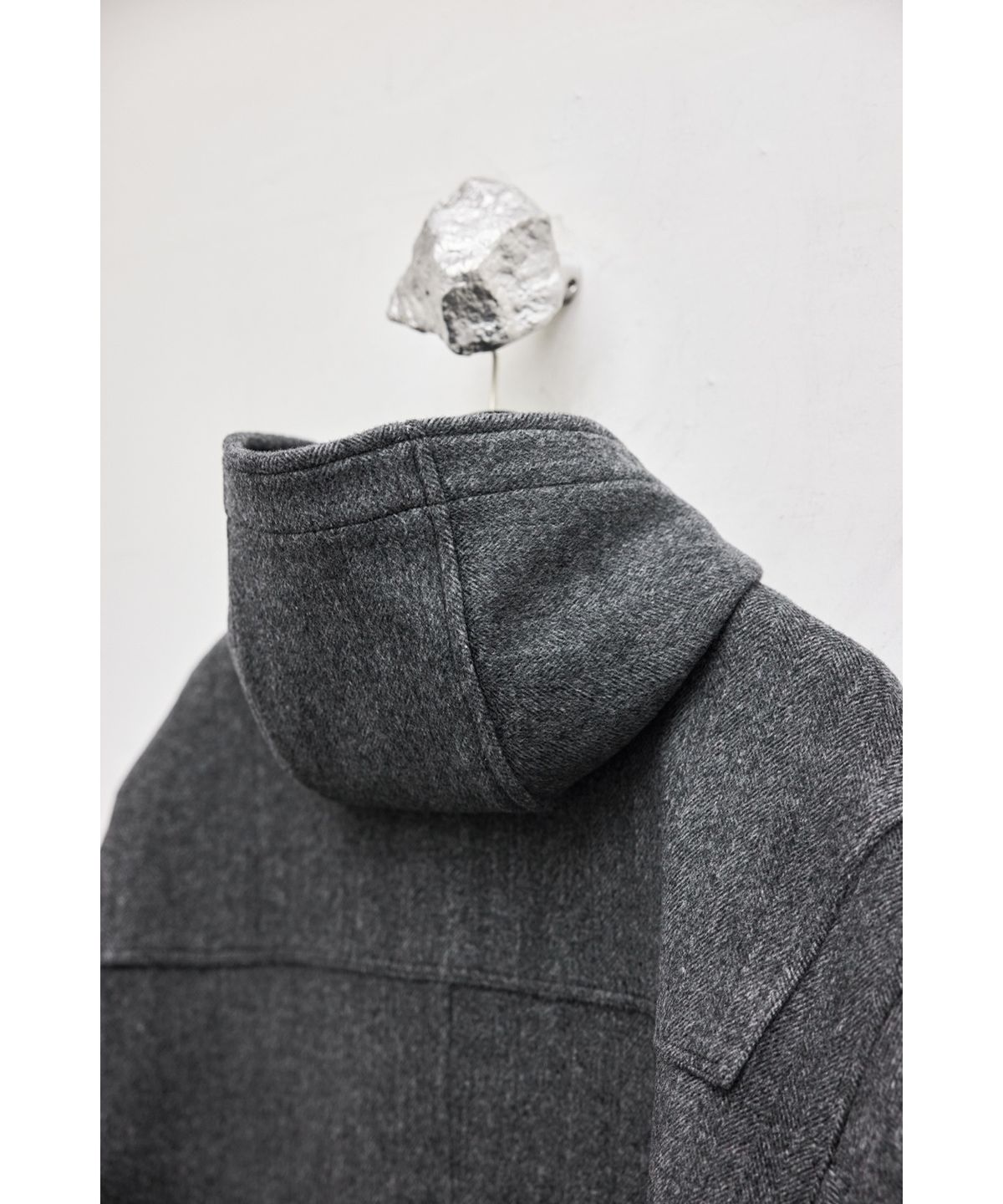 유스(YOUTH) Duffle Coat - Charcoal Grey