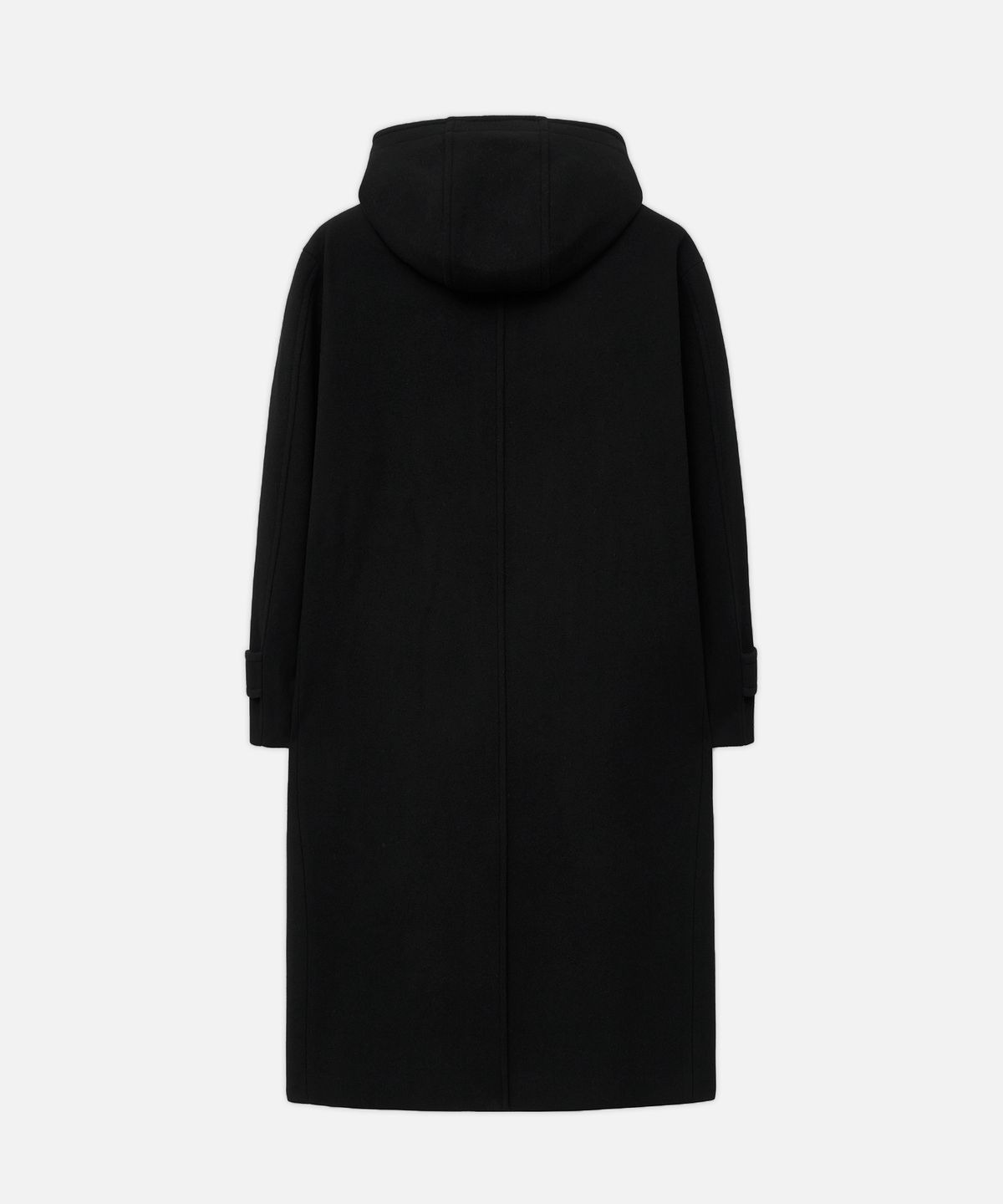 드로우핏(DRAW FIT) [오정규X드로우핏] 오버사이즈 울 후드 코트 [BLACK]