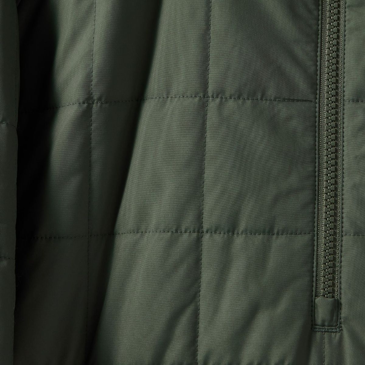 브롬톤 런던(BROMPTON LONDON) EXPLORE QUILTED ANORAK - GREYISH KHAKI (P244UPD132)