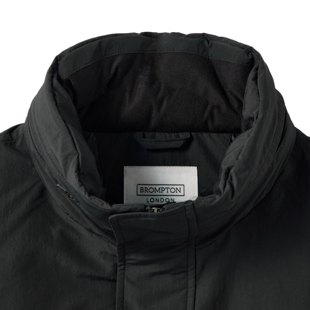 브롬톤 런던(BROMPTON LONDON) BRITISH CAMPER HOOD DOWN - BLACK (P244MDW510)