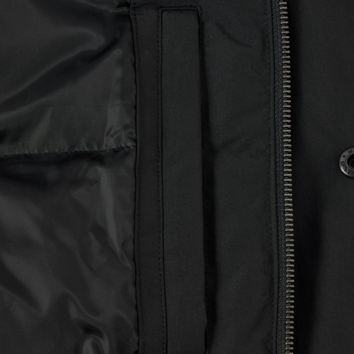 브롬톤 런던(BROMPTON LONDON) BRITISH CAMPER HOOD DOWN - BLACK (P244MDW510)