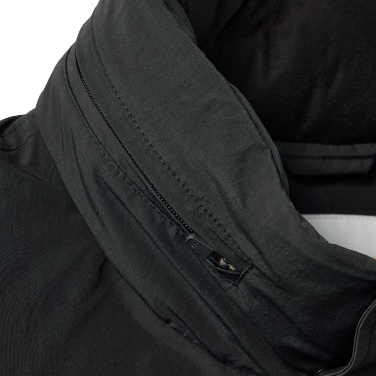 브롬톤 런던(BROMPTON LONDON) BRITISH CAMPER HOOD DOWN - BLACK (P244MDW510)