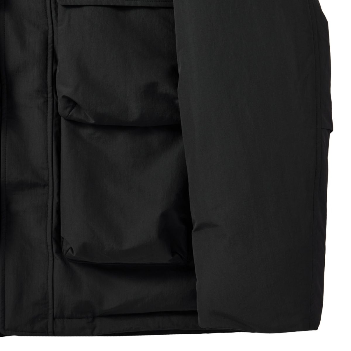 브롬톤 런던(BROMPTON LONDON) BRITISH CAMPER HOOD DOWN - BLACK (P244MDW510)