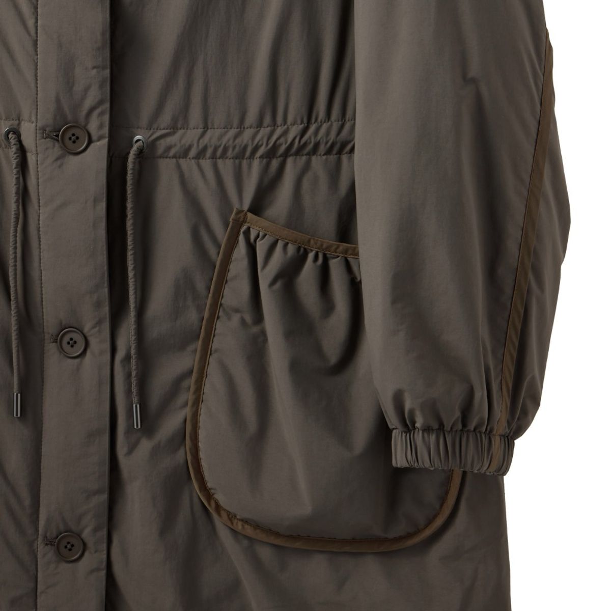 브롬톤 런던(BROMPTON LONDON) W EXPLORE QUILTED COAT - BROWN (P244WPD333)