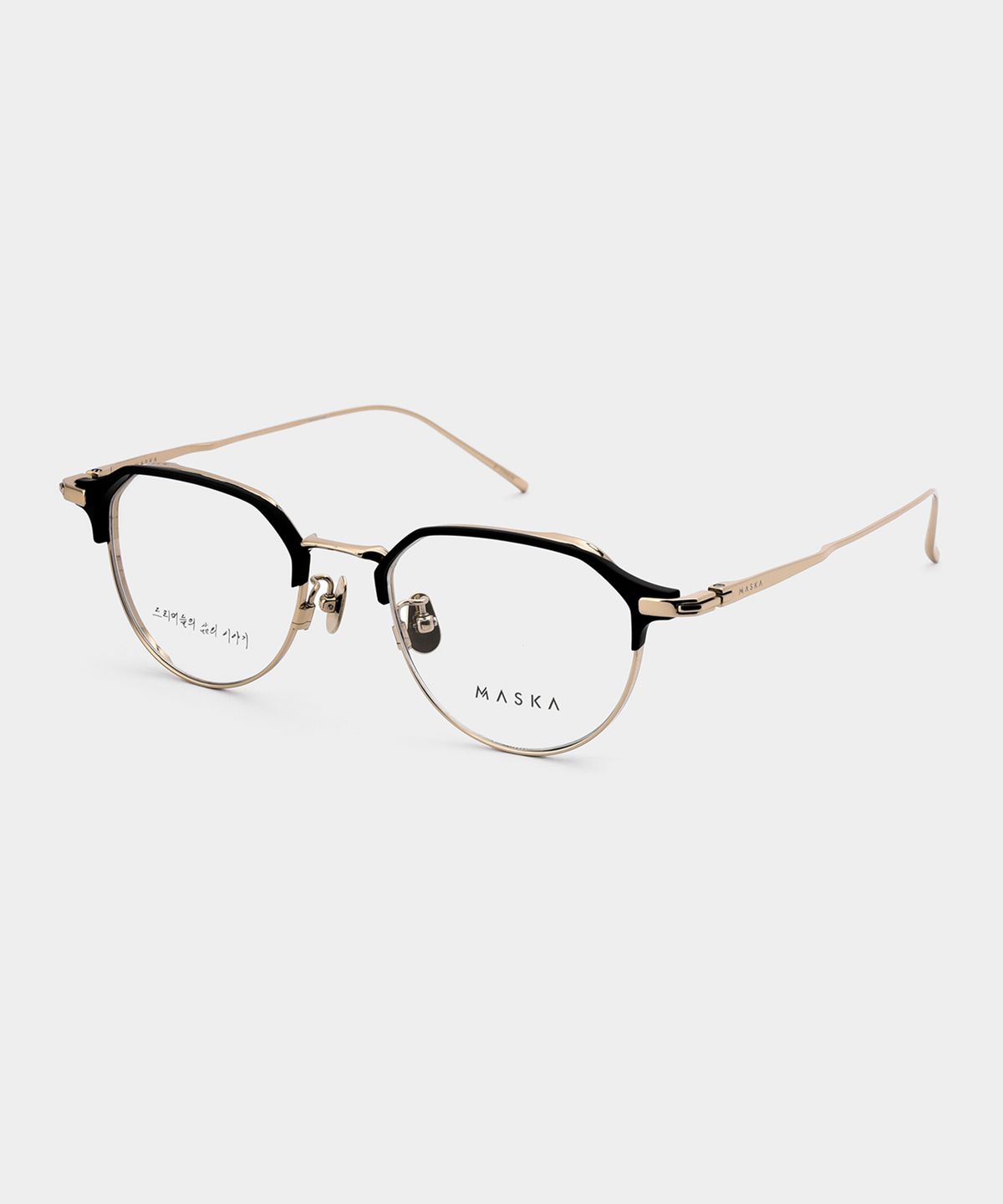 마스카(MASKA) Free_DeCODE BURT 51 01B 프리 디코드 버트 51 블랙 골드