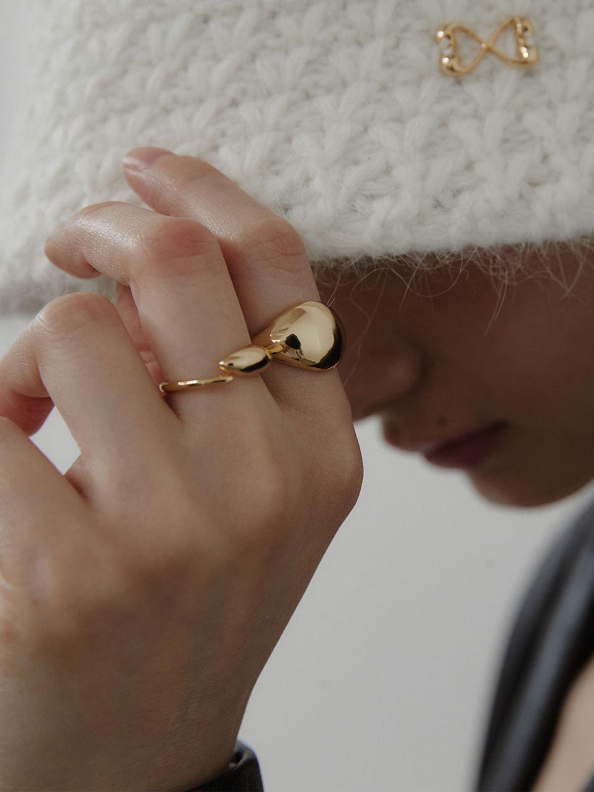 러브미몬스터(LOVE ME MONSTER) Minimal Free Ring (L243MRI020)