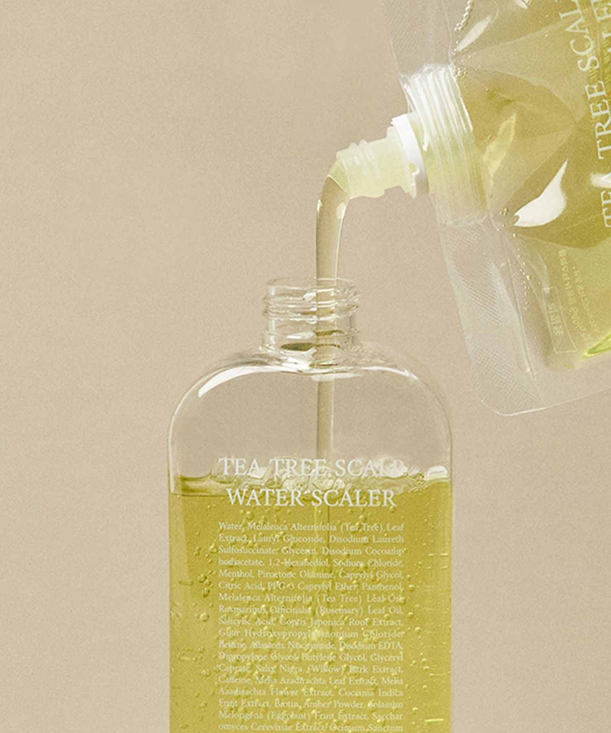 스팀베이스(STEAMBASE) 정수리 냄새 고민해결 두피각질 티트리 스케일러 리필 500ml(터메릭 50ml 증정)